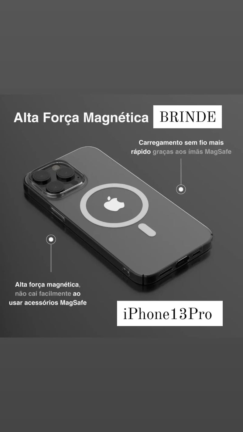 Carregador Portátil Magsafe + Capinha de BRINDE- ÚLTIMAS UNIDADES