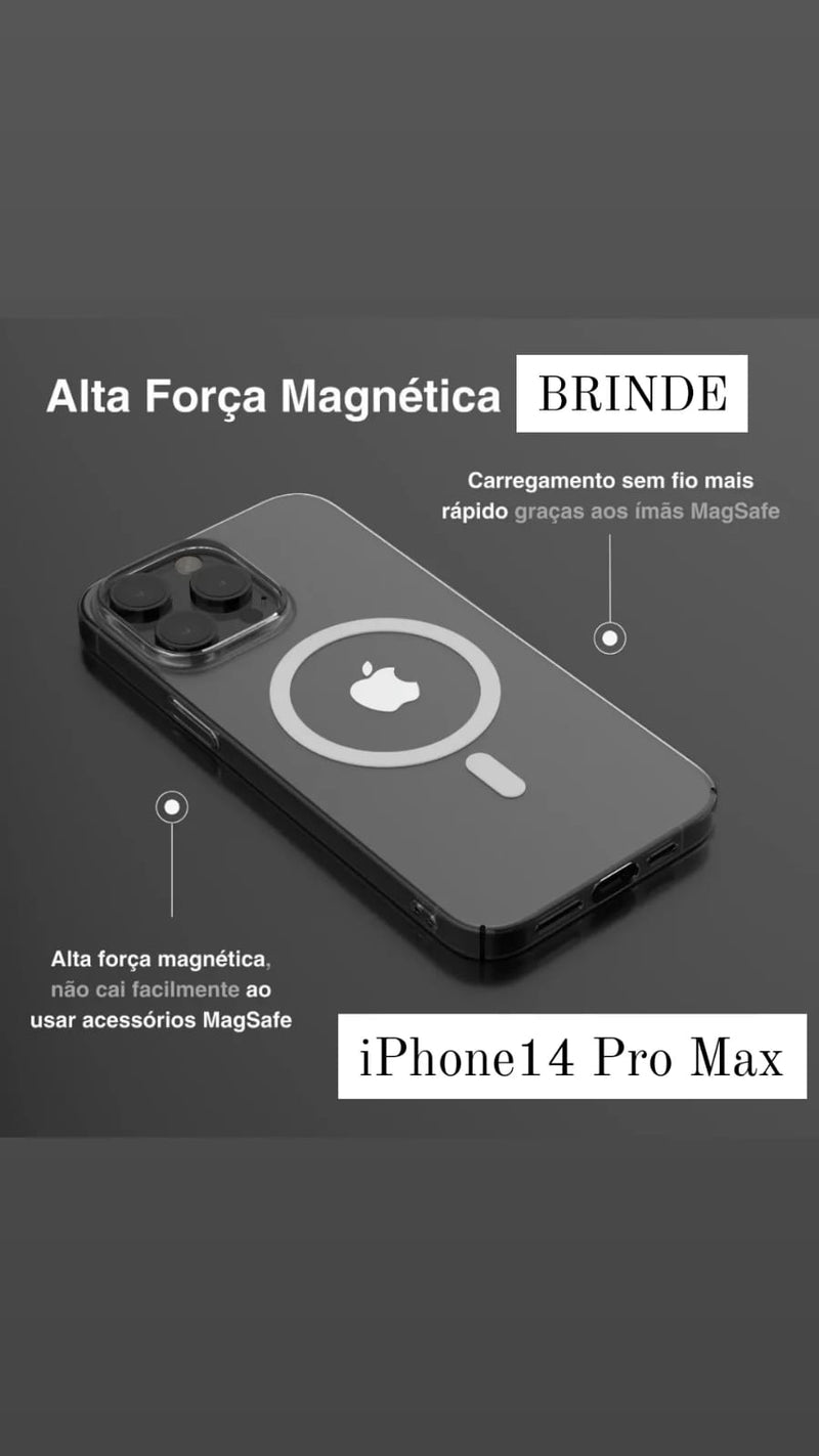 Carregador Portátil Magsafe + Capinha de BRINDE- ÚLTIMAS UNIDADES