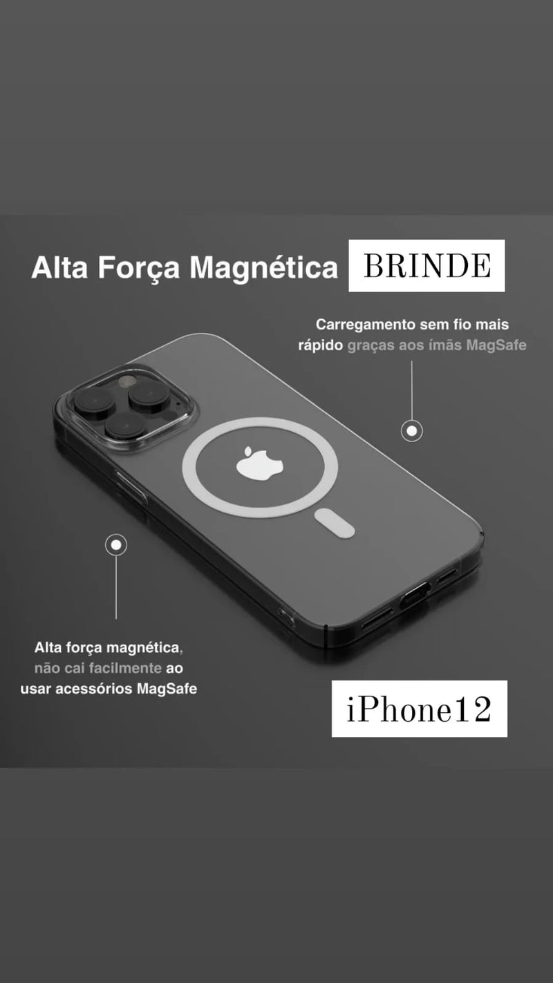 Carregador Portátil Magsafe + Capinha de BRINDE- ÚLTIMAS UNIDADES