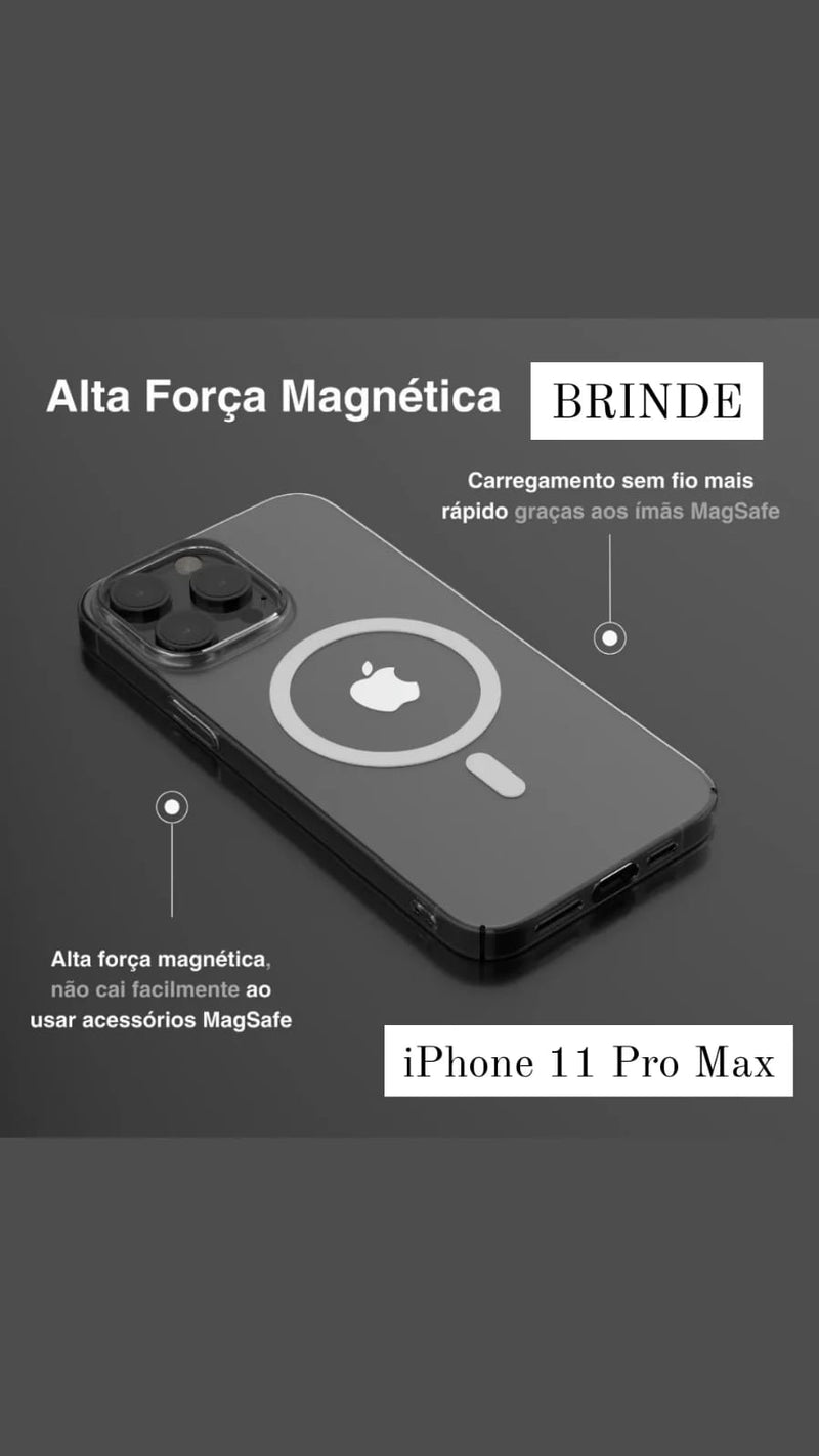 Carregador Portátil Magsafe + Capinha de BRINDE- ÚLTIMAS UNIDADES