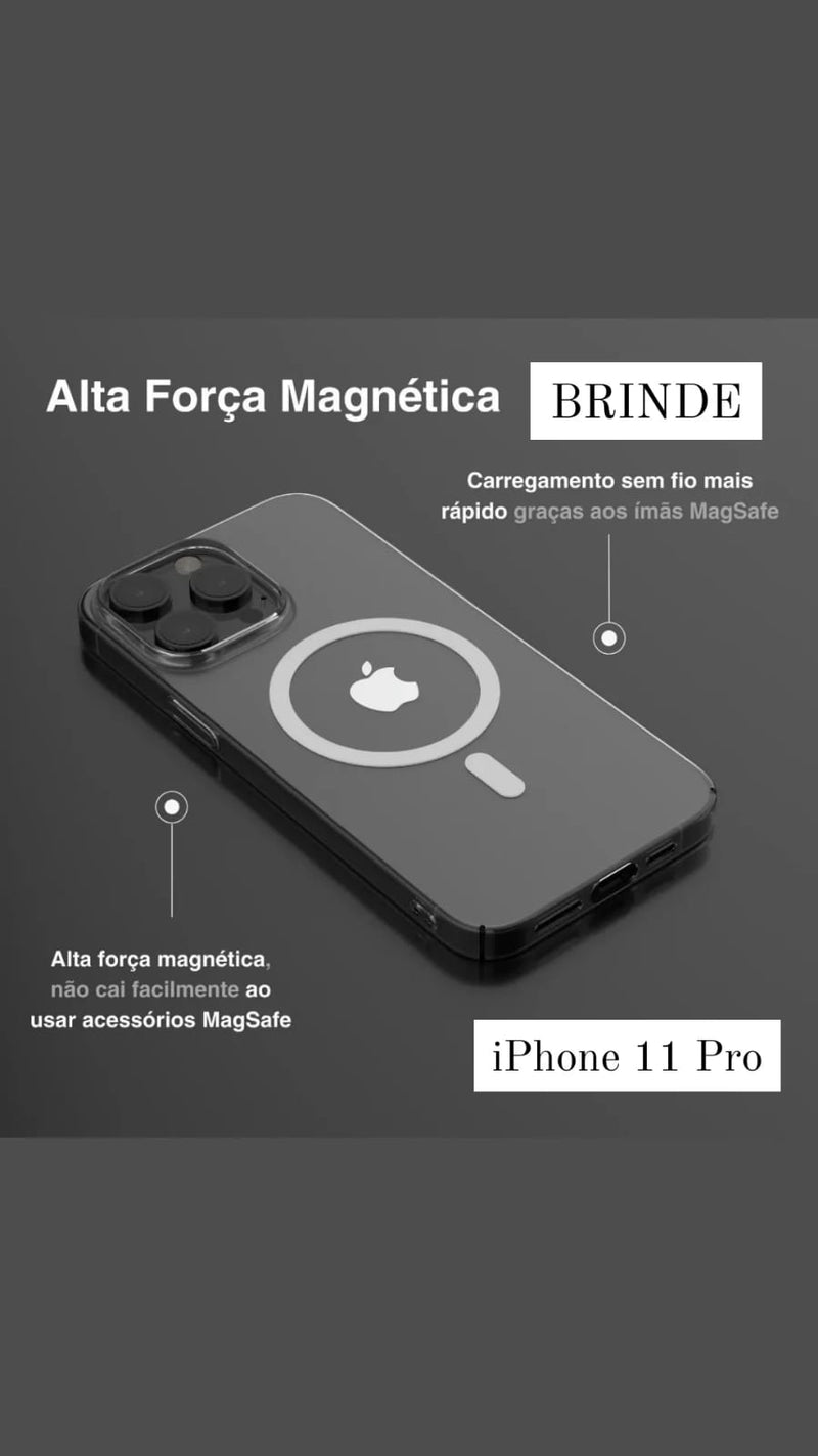 Carregador Portátil Magsafe + Capinha de BRINDE- ÚLTIMAS UNIDADES