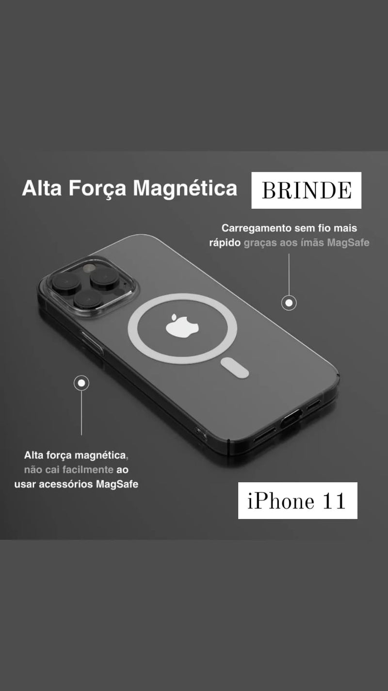 Carregador Portátil Magsafe + Capinha de BRINDE- ÚLTIMAS UNIDADES