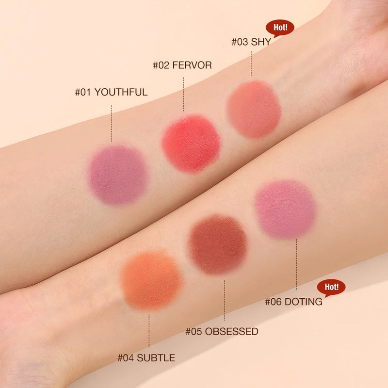 Batom, Blush e Sombra Lightweight Cream