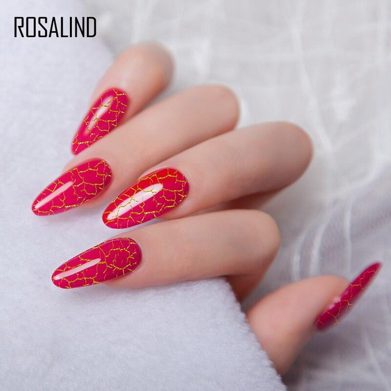 Esmalte de Unha Gel Rosalind - Efeito Crackle - My Store