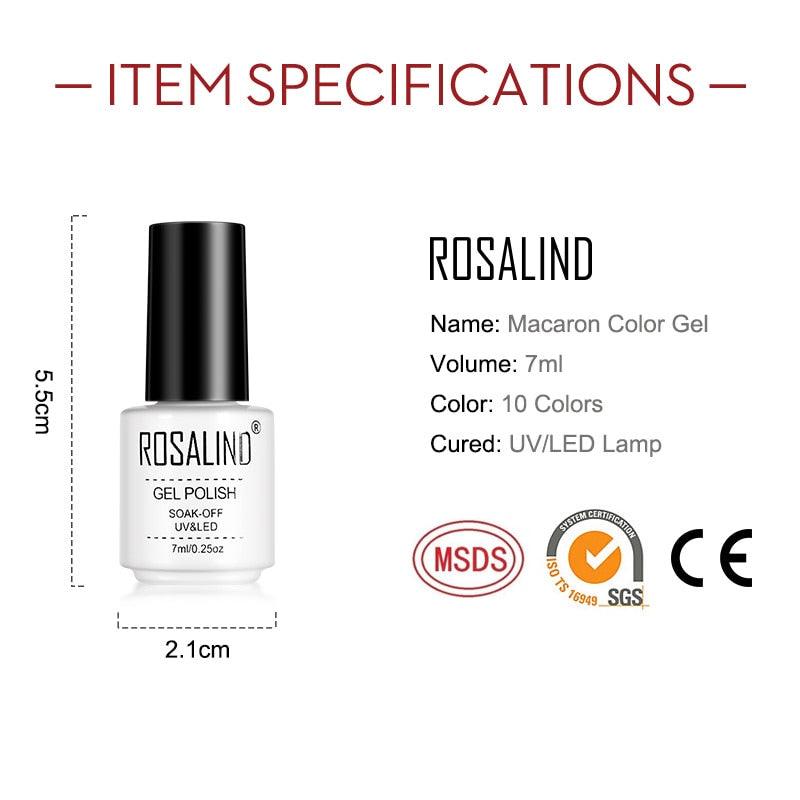 Esmalte de Unha Gel Rosalind - Candy Colors - My Store