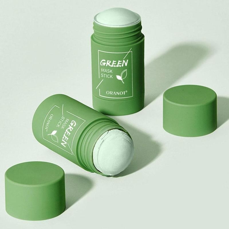 Máscara Anti Acne de Chá Verde para Cravos e Poros Dilatados - Green Mask Stick